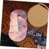 Gadpiparty 1pc Stylish Auto Cd Storage Bag Embroidered Disc Organizer