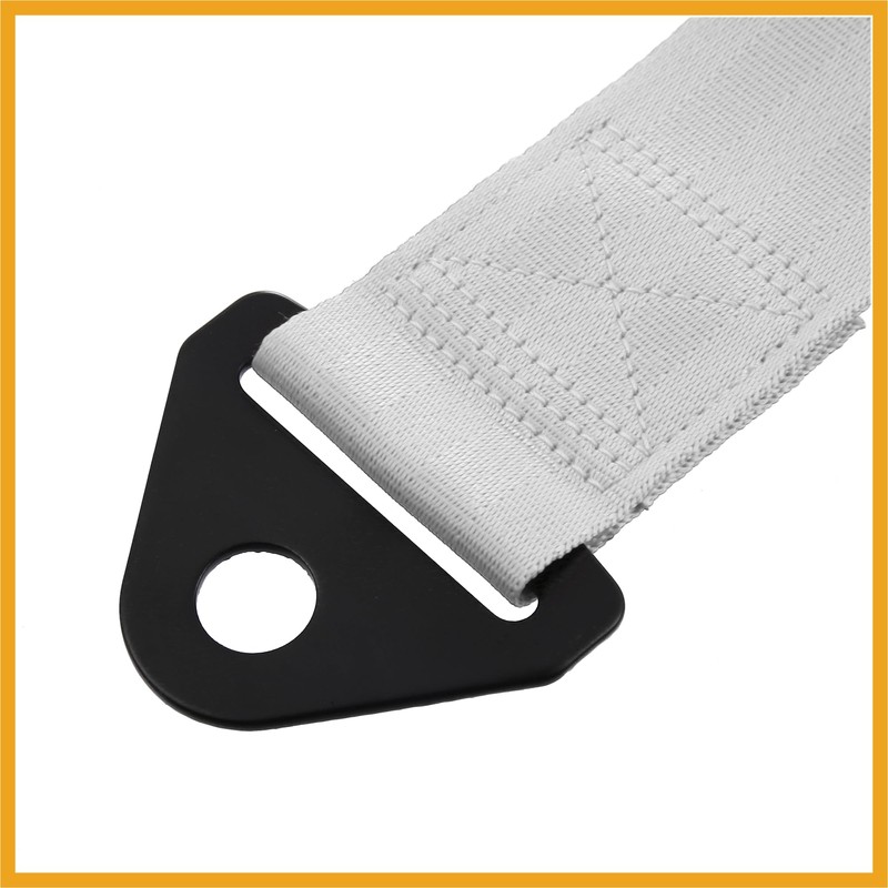 Partuto 1 Set Front Bumper Car Tow Strap Trim Trailer
