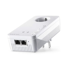 Devolo 8610 Magic 2 WiFi Next Powerline Adapter (2400Mbps, 2x Gigabit LAN Ports, G.hn, WLAN)