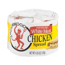 Underwood, White Meat Chicken Spread, 4.25oz Container (Pack of 4)
