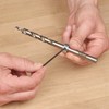 Trend HSS Pocket Hole Drill Collar, 9.5mm, Adjustable Depth Setting