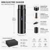 Mini Electric Facial Shaver for Men – USB Rechargeable Razor