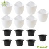 TecTech Plastic Self-Watering Plant Flower Pot Wall Hanging Garden Decoration
