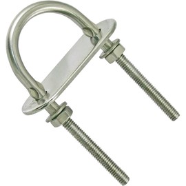 Himejiya UB-4 Stainless Steel U-Bolt #4 (Nominal 0.2 inch (4 mm)