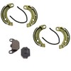 Factory Spec Front Brake Shoes & Rear Brake Pads, for