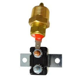 BLACKHORSE-RACING 10" Electric Radiator Cooling Fan w/ & Thermostat Relay & Mounting Kits(2 Pcs)