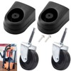 2 Pcs 551016110 Vacuum Caster & 551007106 Caster & Foot