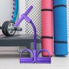 Resistance Bands, 4 Tube Pedal Puller Exercise Resistance Band, Workout