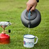 Lixa-da Camping Kettle, 0.8 L/1.4 L Kettle, Teapot, Coffee Pot,