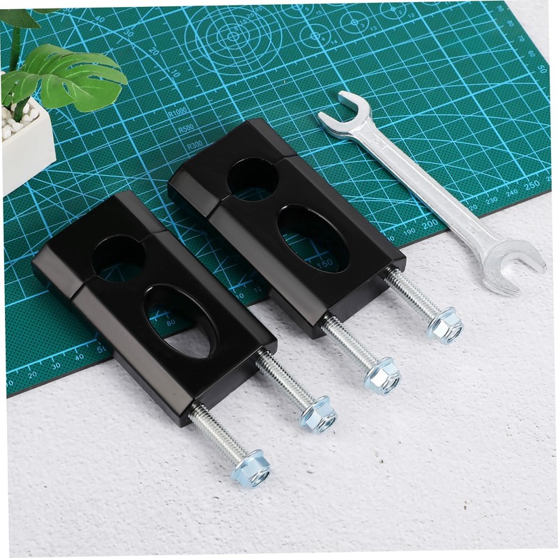 Ciieeo 1 Pair Dirt Bike Handlebar Risers Secure Mounting Easy