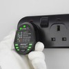 Ieron Outlet Tester Electric Socket Tester Automatic Voltage Tester Neutral