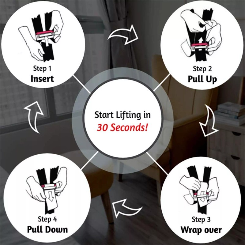 Nielsen Products Ready Lifter Shoulder Moving Straps for Furniture, Appliances,