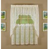 Today's Curtain Hopewell Premium Lace Panel 63", Cream, 58W x