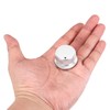 sourcing map 2 Pcs Aluminium Potentiometer Knobs, 1/4" (6mm) Universal