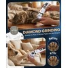 LEMULEGU Low Noise Pet Nail Grinder with Light,2-Speed Rechargeble Pet