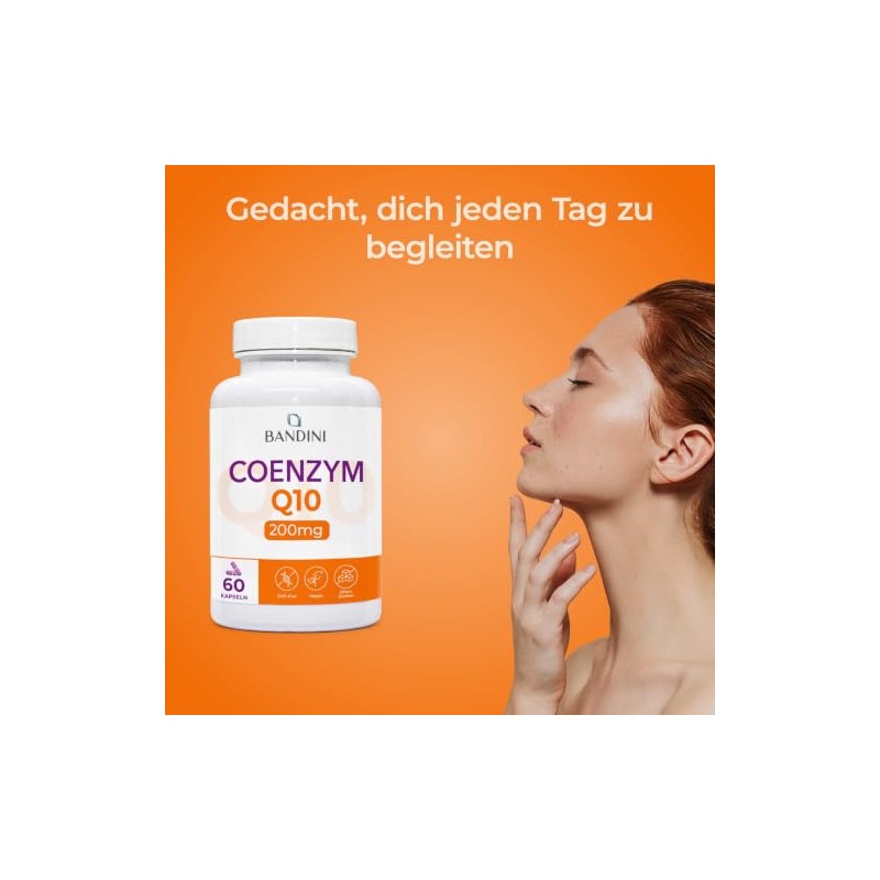 Bandini Coenzyme Q10 | 1 Capsule Daily, High Dosage with