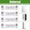 9 Pack Fridge Refrigerator Freezer Thermometer, Waterproof Analog, Large Dial,