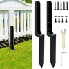 ITeeLas Fence Post Repair Kit,Fence Post for Repairing Leaning,Broken Wood