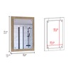 TREATLIFE HOME Enhance Your Space with Rectangular Bathroom Mirror, Light
