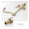 VVQQFGXN Kitchen Purifying Faucet Gold Mixing Faucet Hot and Cold