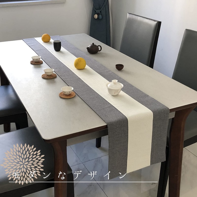 starink Table Runner, Scandinavian, Tablecloth, Stylish, Dining Table, Korean Style,