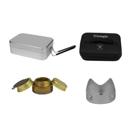 Trangia TR-STB-L1 EVA Case for Large Mestin, Alcohol Burner, Trivet Set, For Beginners, Limited Set