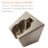 Handheld Shower Head Bracket with Two Slot, Aomasi Bidet Sprayer