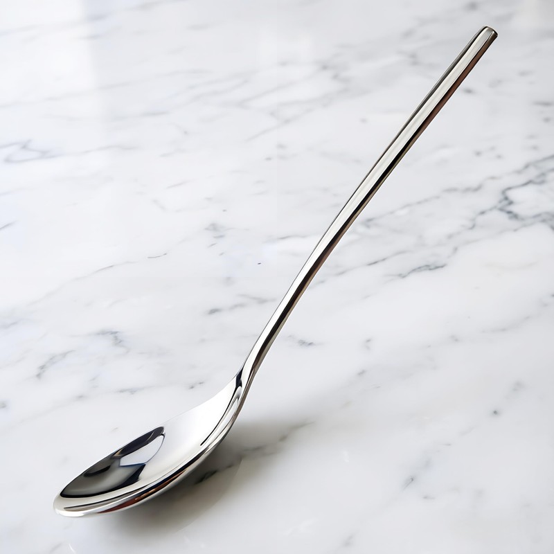 Wenkoni Serving Spoons,Thick Heavy 18/10 Stainless Steel Buffet Serving Spoons,Dishwasher