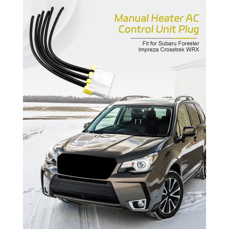 LANDSIN Heater AC Control Unit Plug Fit for Subaru Forester