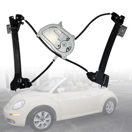 Sowyre 1Y0837462F Front Right Passenger Side Power Window Regulator Compatible with Volkswagen Beetle Convertible 2003-2010, 1Y0837462B