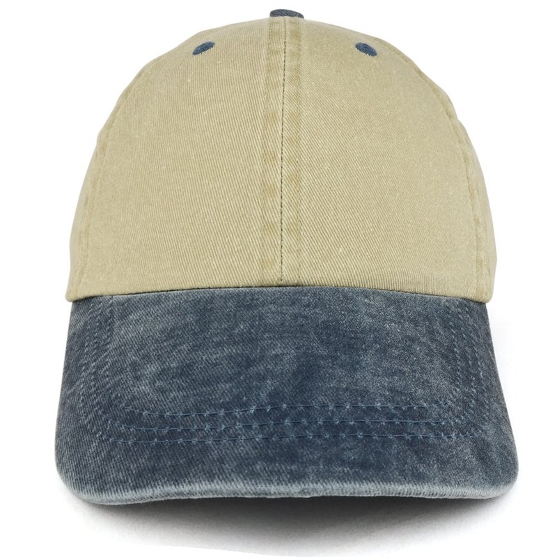 Armycrew Gorra Juvenil de Sarga de algodón Suave teñida con