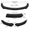 Unbranded For Infiniti G37 Coupe/ Front Bumper Lip Part Accessories