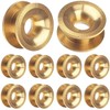 ZAMDOE Universal 10 Pack String Trimmer Grass Trimmer Head Eyelet