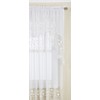 Lorraine Home Fashions Seville Cortina Blanca de 213 x 160