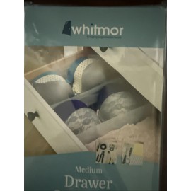 Whitmor NEW - Whitmor Drawer Organizers - Set (2) - Medium 12x6x3 - Easy Lock In Place