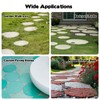 2 Size Round Stepping Stone Molds, 6 Pcs 10''/ 11.2''