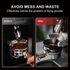 MHW-3BOMBER 58mm Espresso Dosing Funnel Magnetic Coffee Dosing Ring Portafilter