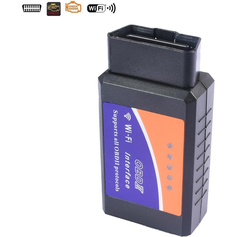OBDII ELM 327 WiFi OBD2 Scanner Interface Diagnostic Tool Support