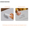 Rarler Magnetic Writing Board 11.85”x 8.4” Reusable Memo Pad Board