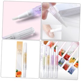 Gogogmee 10pcs Nutrient Oil Set Cuticle Oil Pens for Nail Manicure Cuticle Stick Portable Nail Nourishing Pen Random Style