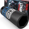 KIRXST 1/2" Drive 19mm Deep Impact Socket, 6 Point CR-V