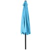 ABCCANOPY Patio Umbrella 9FT - Outdoor Half Umbrellas for Patio,