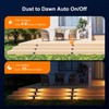 16 Pack Warm White Solar Powered Stair Lights for Outside