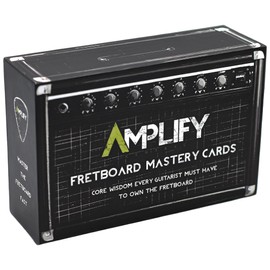 Fretboard Memorization Guitar Flash Cards - 80 Music Flash Cards to Memorize Your Fretboard - Gifts for Guitar Players - Alternative to Fretboard Stickers, Guitar Chord Chart or Guitar Scales Book