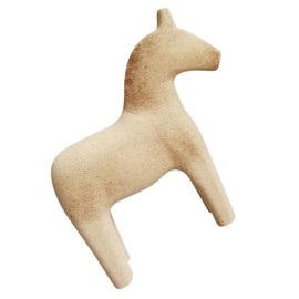 Ipetboom DIY Wooden Horse Figurine Unfinished Craft Decoration for Creative Horse Figures for Unique Handicrafts Safe Natural Material Great for DIY Projects and Home Decor