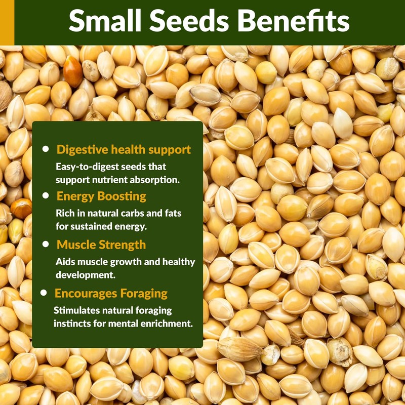 Old Potters Wildlife Organic White Millet for Bird Feeding and