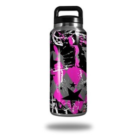 SceneKid Pink - Decal Style Skin Wrap fits Yeti Rambler Bottle 36oz (YETI NOT INCLUDED)