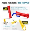 AMPCOM Ethernet Crimping Tool Kit 7-in-1 RJ45/RJ11 Network Tool Kit