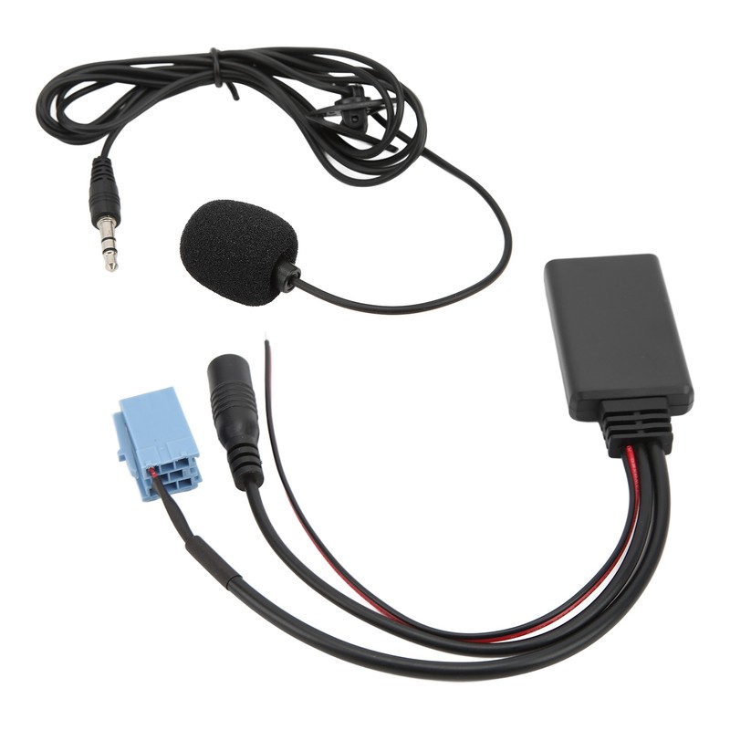 Bluetooth5.0 AUX IN Cable 3.5mm Jack ISO 8Pin 7 607