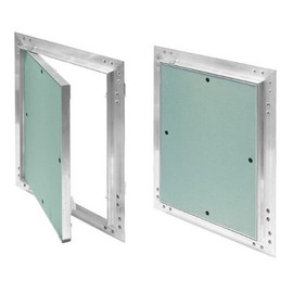 Inspection Flap GK Insert 200x250mm Plasterboard 12.5mm KRAL3 Inspection Door Service Door 20x25cm Maintenance Cleaning Maintenance Flap Vent with Aluminium Trim Suitable for Moist Rooms Green Drywal